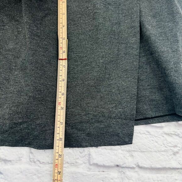 Banana Republic Women's Grey Knit‎ Pencil Wrap Skirt Size 10 Elastic Waistband - Picture 6 of 8
